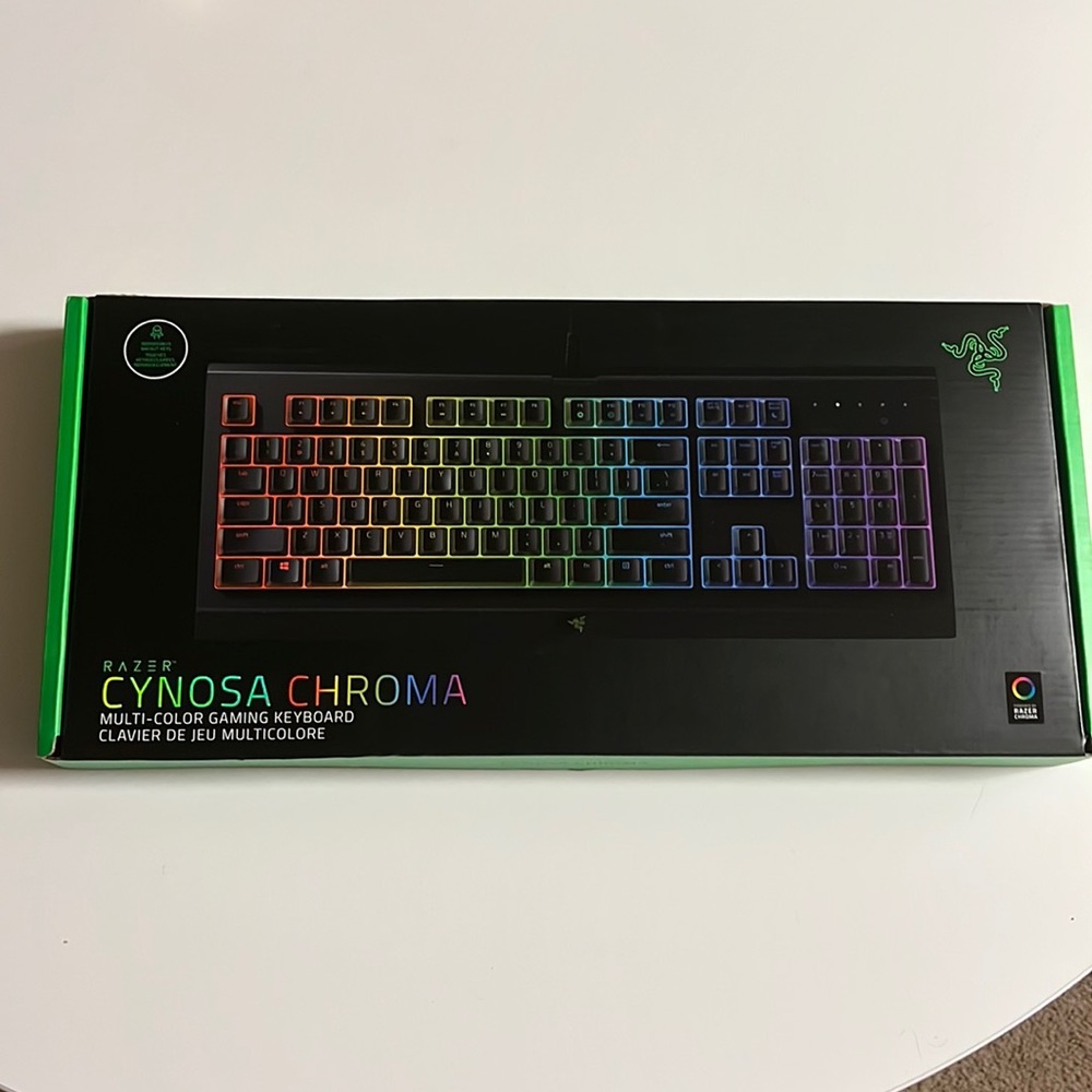 Razer cynosure chrome gaming keyboard